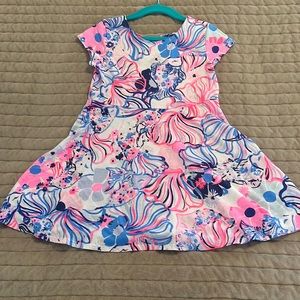 Little girl Lilly Pulitzer dress